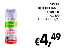èccoMI Spray disinfettante CITROSIL offerta
