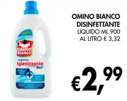 èccoMI Omino bianco disinfettante liquido offerta