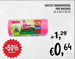 èccoMI Sacco immondizia per bagno offerta