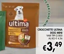 èccoMI Crocchette ultima dog mini offerta