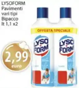 Acqua & Sapone LYSOFORM Pavimenti Bipacco offerta