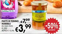 èccoMI Filetti di tonno mareblu in olio evo offerta