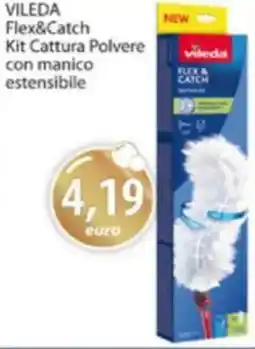 Acqua & Sapone VILEDA Flex&Catch Kit Cattura Polvere offerta
