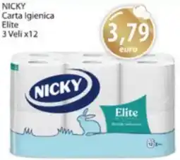 Acqua & Sapone NICKY Carta Igienica Elite offerta