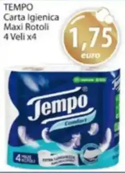 Acqua & Sapone TEMPO Carta Igienica Maxi Rotoli offerta