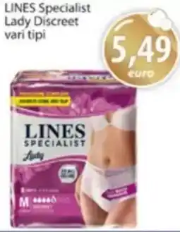 Acqua & Sapone LINES Specialist Lady Discreet offerta