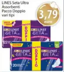 Acqua & Sapone LINES Seta Ultra Assorbenti Pacco Doppio offerta