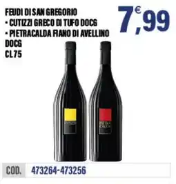 Adhoc Feudi di san gregorio offerta