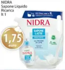 Acqua & Sapone NIDRA Sapone Liquido Ricarica offerta