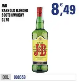 Adhoc J&b rare old blended scotch whisky offerta