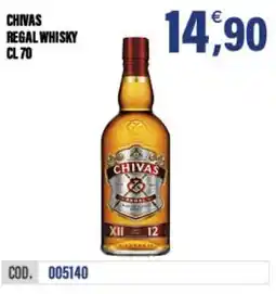 Adhoc Chivas regal whisky offerta