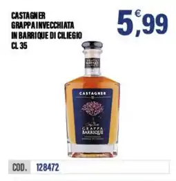 Adhoc Castagner grappa invecchiata in barrique di ciliegio offerta