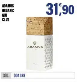 Adhoc Adamus organic gin offerta