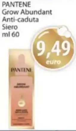 Acqua & Sapone PANTENE Grow Abundant Anti-caduta Siero offerta