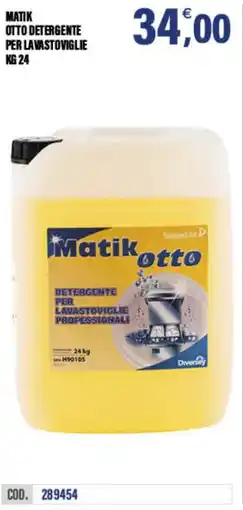 Adhoc Matik otto detergente per lavastoviglie offerta