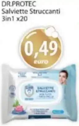 Acqua & Sapone DR.PROTEC Salviette Struccanti offerta