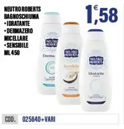 Adhoc Neutro roberts bagnoschiuma offerta
