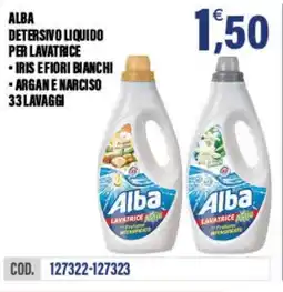 Adhoc Alba detersivo liquido per lavatrice offerta