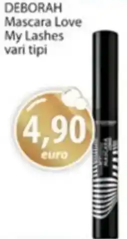 Acqua & Sapone DEBORAH Mascara Love My Lashes offerta