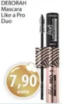 Acqua & Sapone DEBORAH Mascara Like a Pro Duo offerta