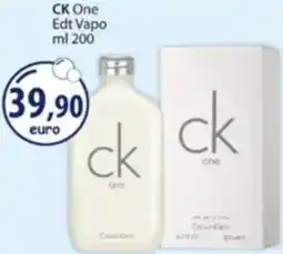 Acqua & Sapone CK One Edt Vapo offerta