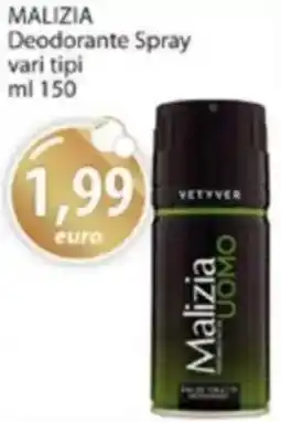 Acqua & Sapone MALIZIA Deodorante Spray offerta