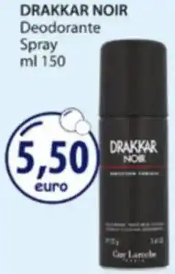 Acqua & Sapone DRAKKAR NOIR Deodorante Spray offerta