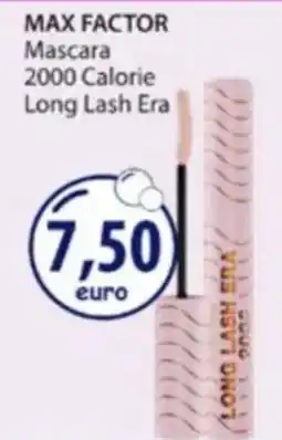 Acqua & Sapone MAX FACTOR Mascara 2000 Calorie Long Lash Era offerta