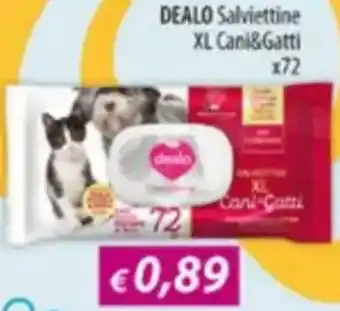 Acqua & Sapone DEALO Salviettine XL Cani&Gatti offerta