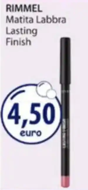 Acqua & Sapone RIMMEL Matita Labbra Lasting Finish offerta