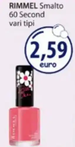 Acqua & Sapone RIMMEL Smalto 60 Second offerta