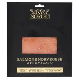 Spazio Conad SALMONE NORVEGESE AFFUMICATO KV NORDIC offerta