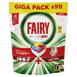 Spazio Conad PASTIGLIE PER LAVASTOVIGLIE ALL IN ONE FAIRY offerta