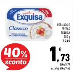 Conad Superstore Formaggio fresco exquisa offerta