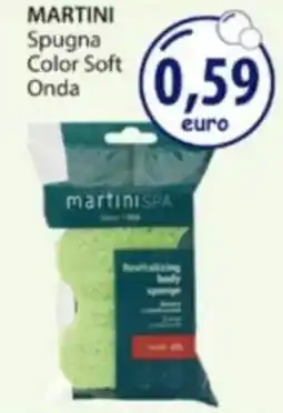 Acqua & Sapone MARTINI Spugna Color Soft Onda offerta