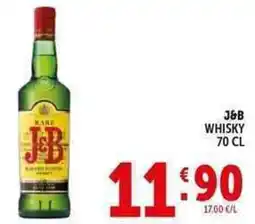Deco Supermercati J&B whisky offerta