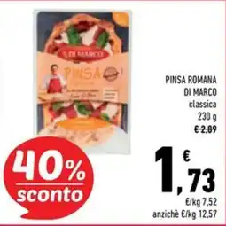 Conad Superstore Pinsa romana di marco offerta