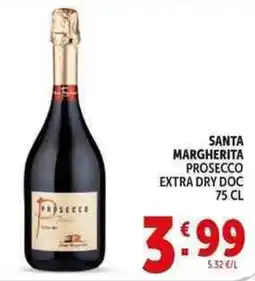 Deco Supermercati Santa margherita prosecco extra dry DOC offerta