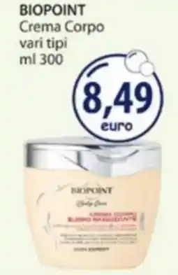 Acqua & Sapone BIOPOINT Crema Corpo offerta