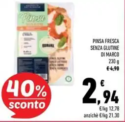 Conad Superstore Pinsa fresca senza glutine di marco offerta