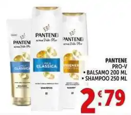 Deco Supermercati Pantene pro-v balsamo shampoo offerta