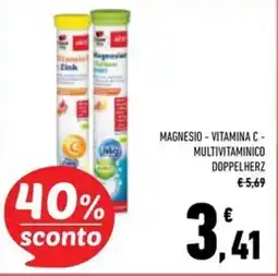 Conad Superstore Magnesio - vitamina c - multivitaminico doppelherz offerta