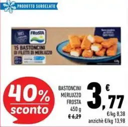 Conad Superstore Bastoncini merluzzo frosta offerta