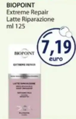 Acqua & Sapone BIOPOINT Extreme Repair Latte Riparazione offerta