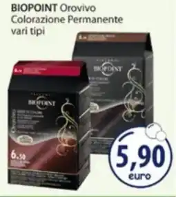 Acqua & Sapone BIOPOINT Orovivo Colorazione Permanente offerta