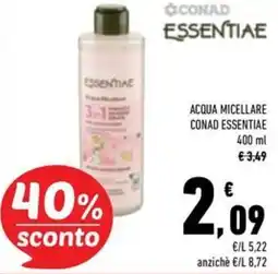 Conad Superstore Acqua micellare conad essentiae offerta