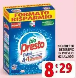 Deco Supermercati Bio presto detersivo in polvere offerta