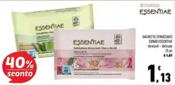 Conad Superstore Salviette struccanti conad essentiae offerta