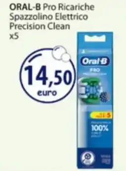 Acqua & Sapone ORAL-B Pro Ricariche Spazzolino Elettrico Precision Clean x5 offerta