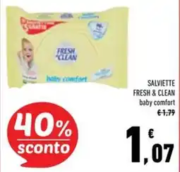 Conad Superstore Salviette fresh & clean offerta
